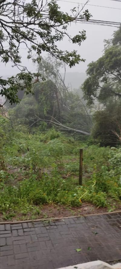 Fortes Chuvas causam estragos em Nova Laranjeiras (23/02)